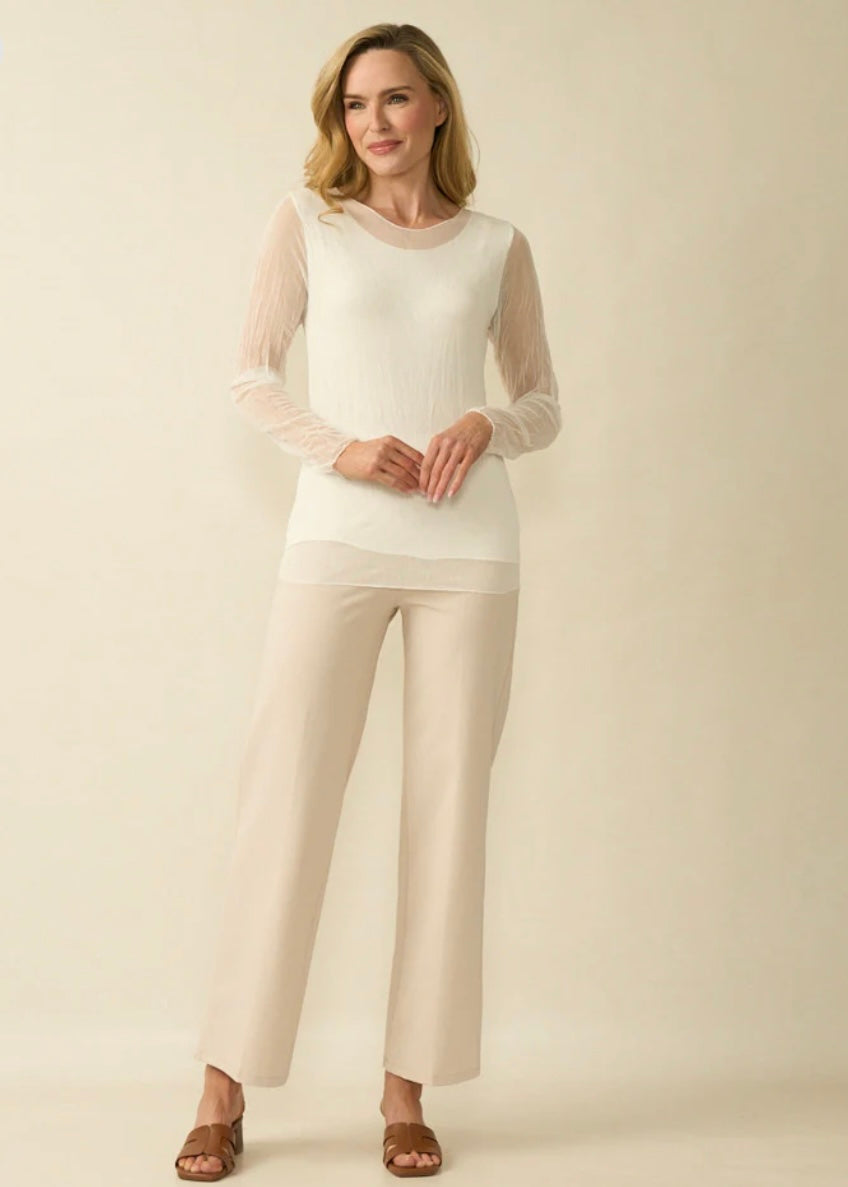 Mesh Top - Off White