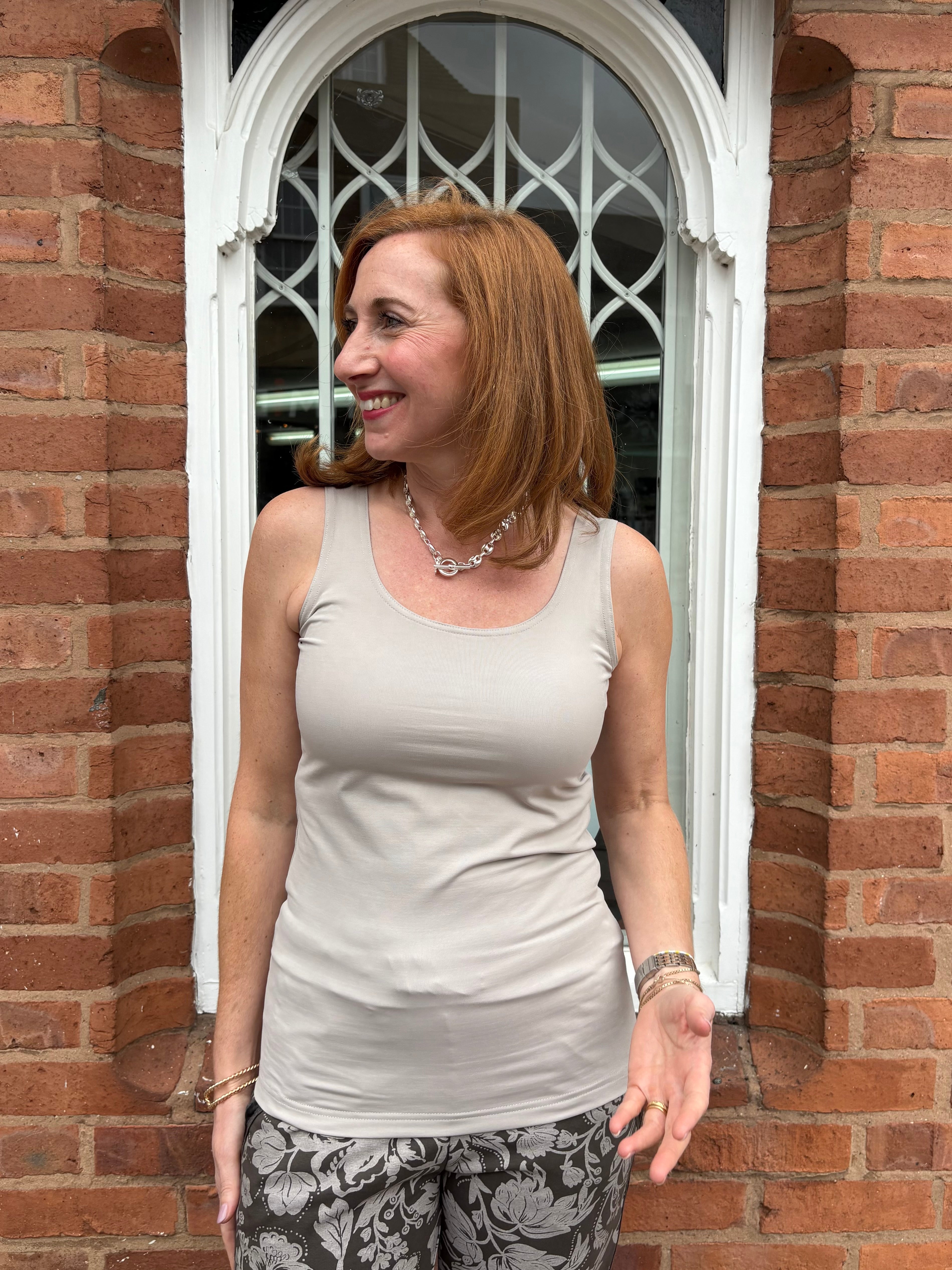 Pia Vest - Taupe