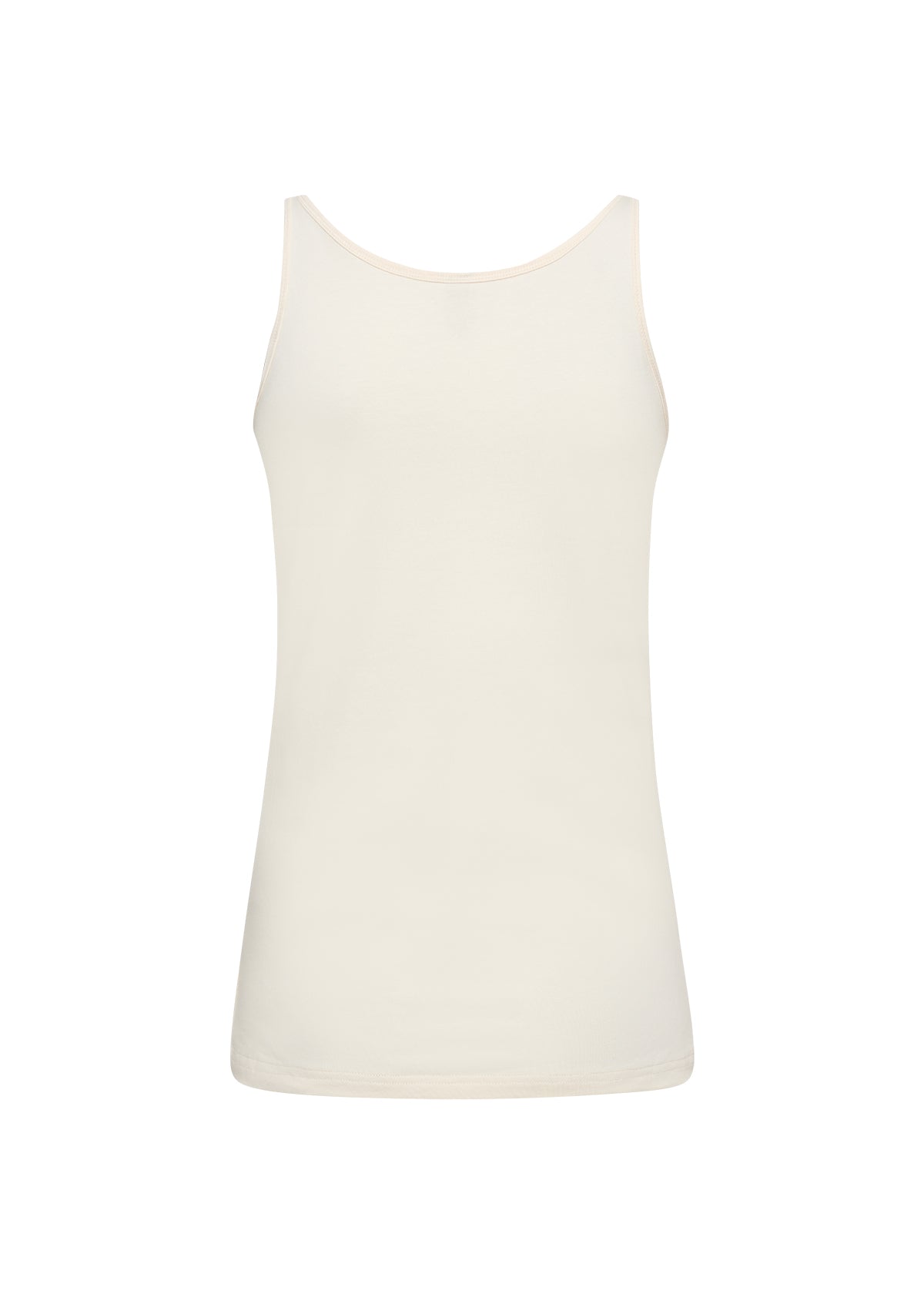 Pylle Round Neck Vest - Cream