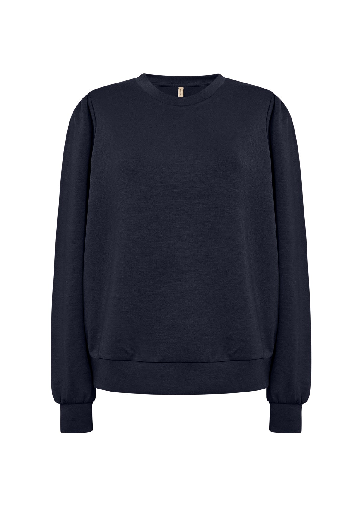 Crew Neck Banu Top - Navy Blue