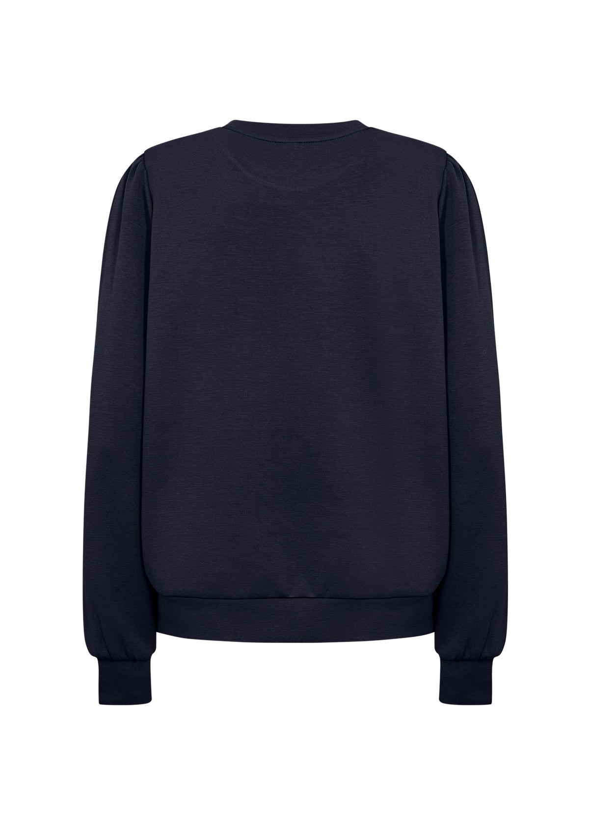 Crew Neck Banu Top - Navy Blue