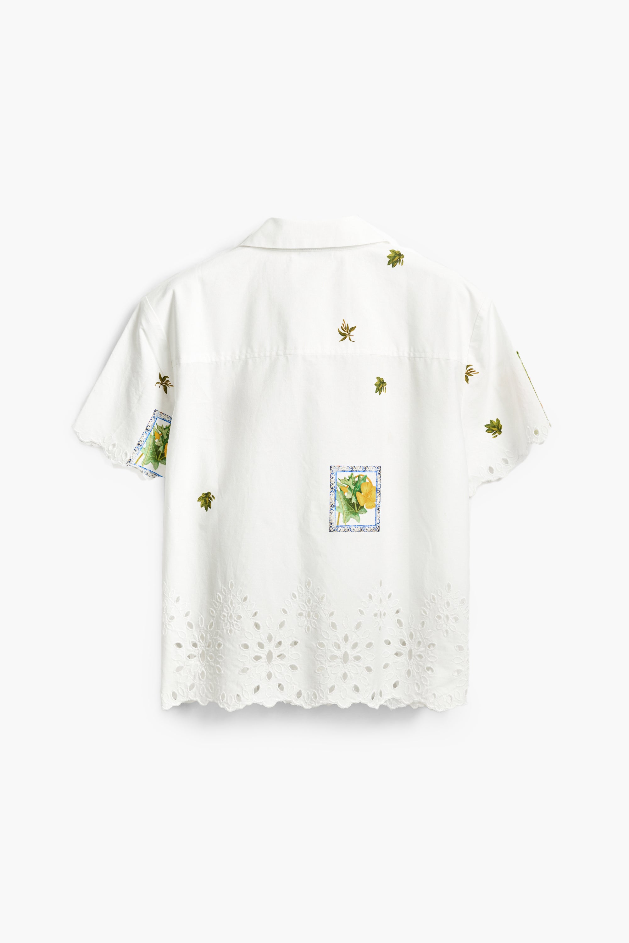 Frill Shirt - White