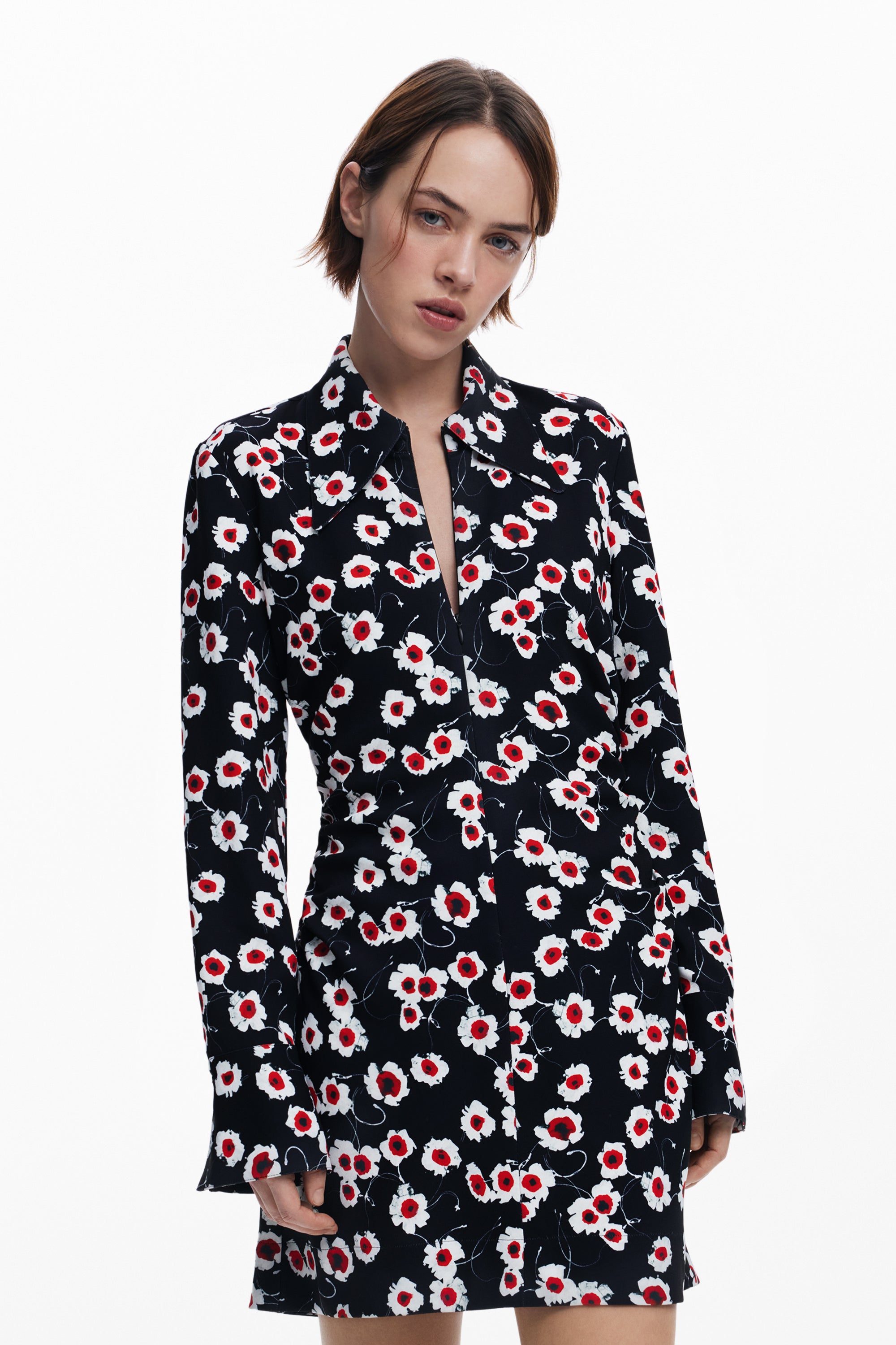 Long Sleeve Dress - Black