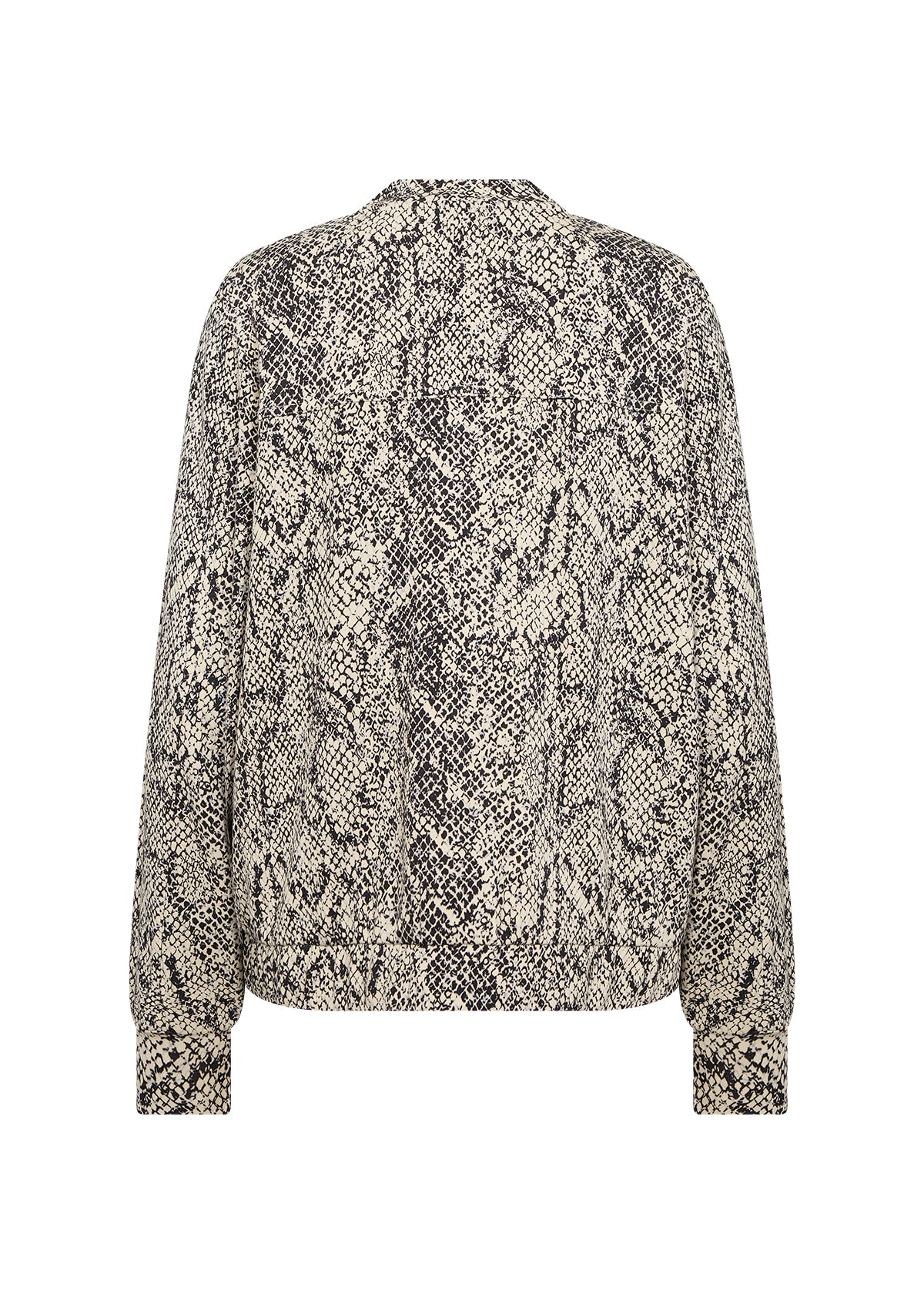 Violet Snakeskin Jacket - Grey Mix