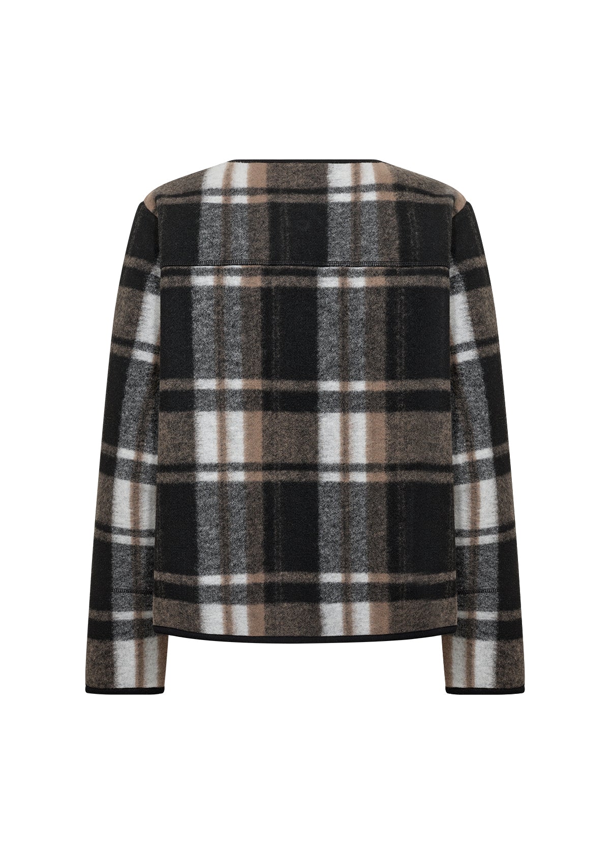 Vocal Checked Jacket - Black Multi