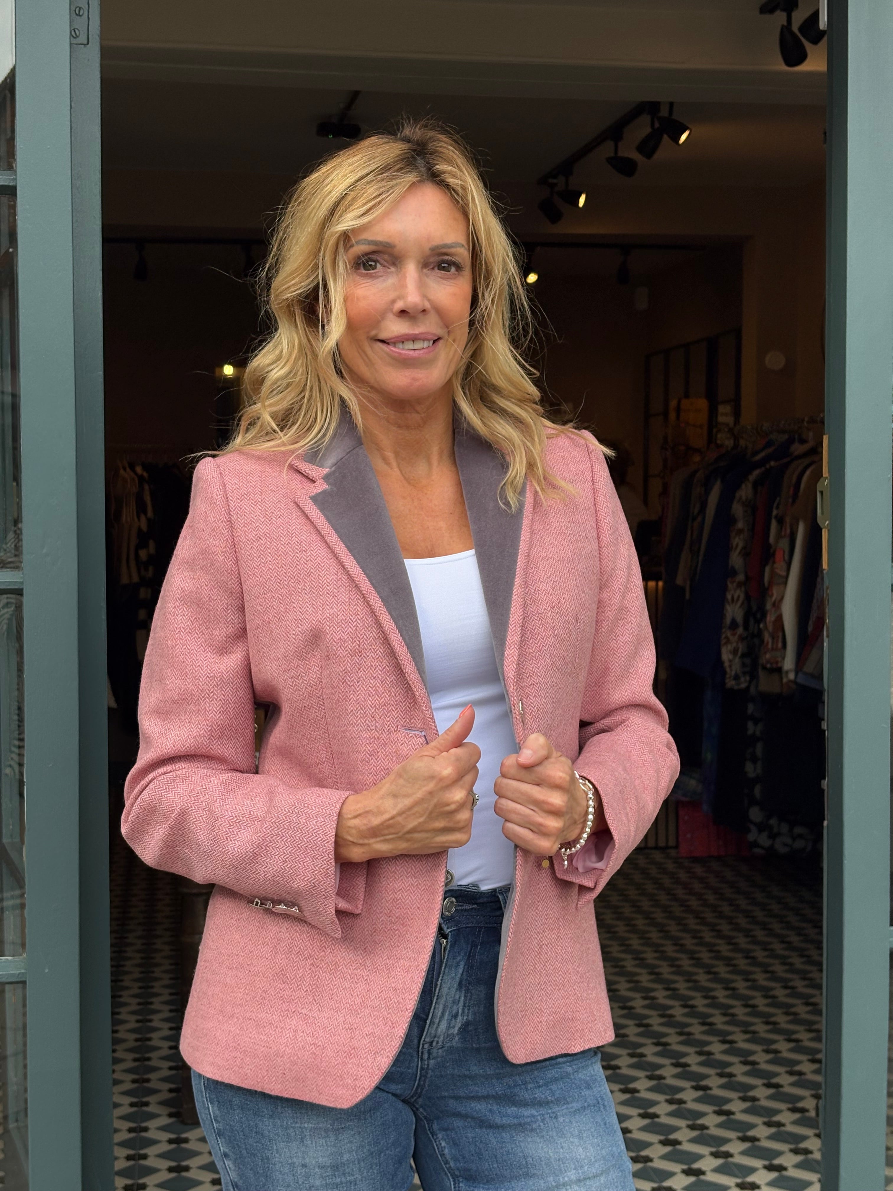 Fontana Blazer - Pink
