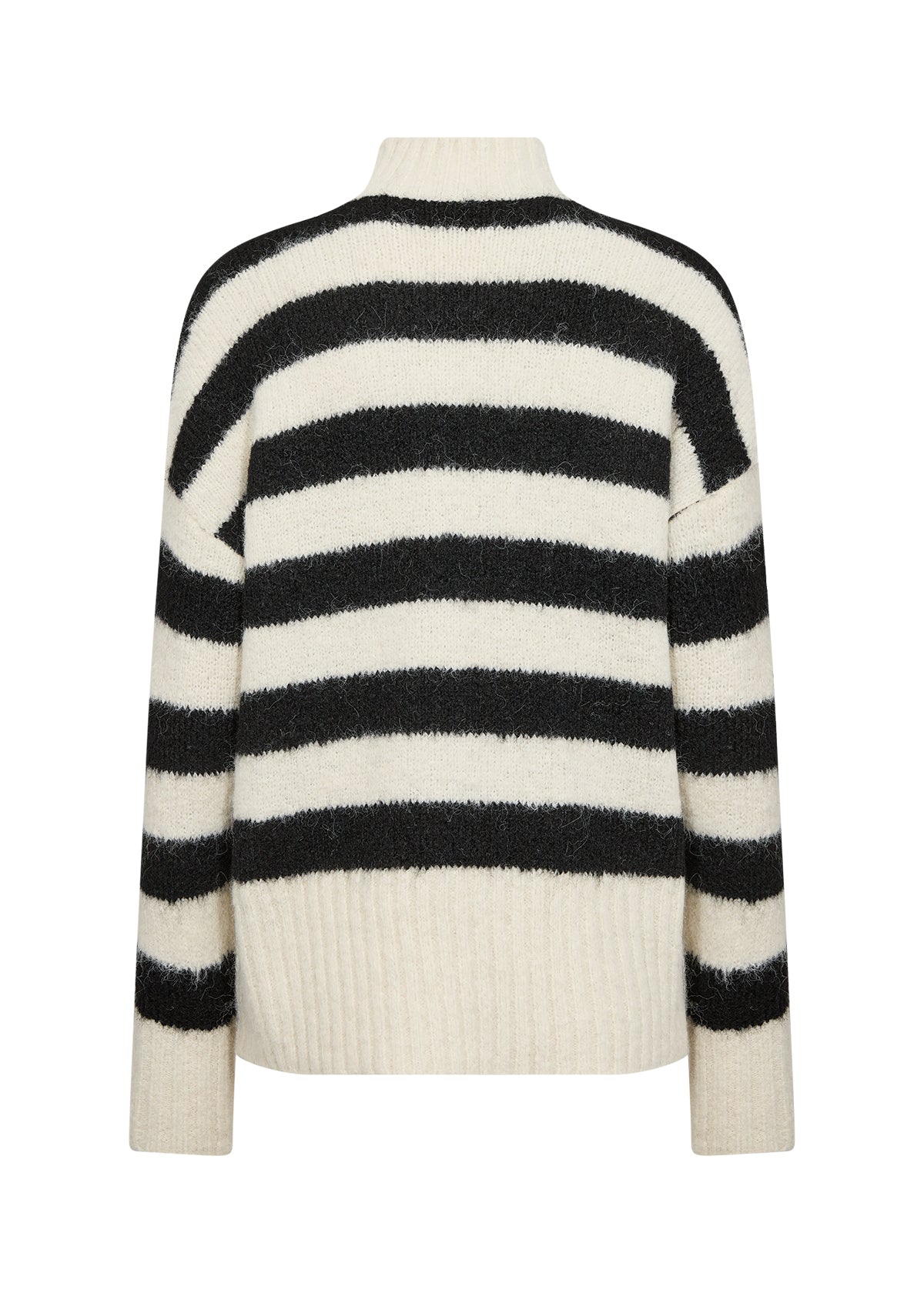 Ilene Stripe Jumper - Black/Off White