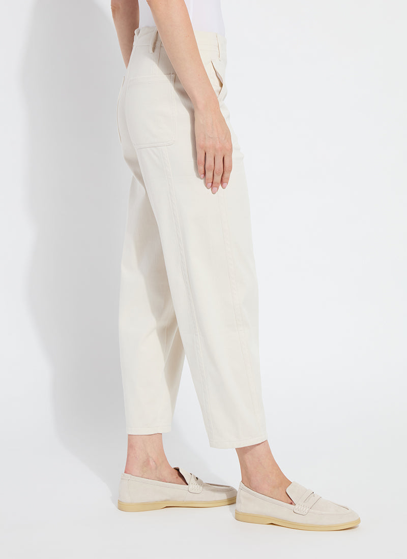 Anelise Barrel Trousers - Cream