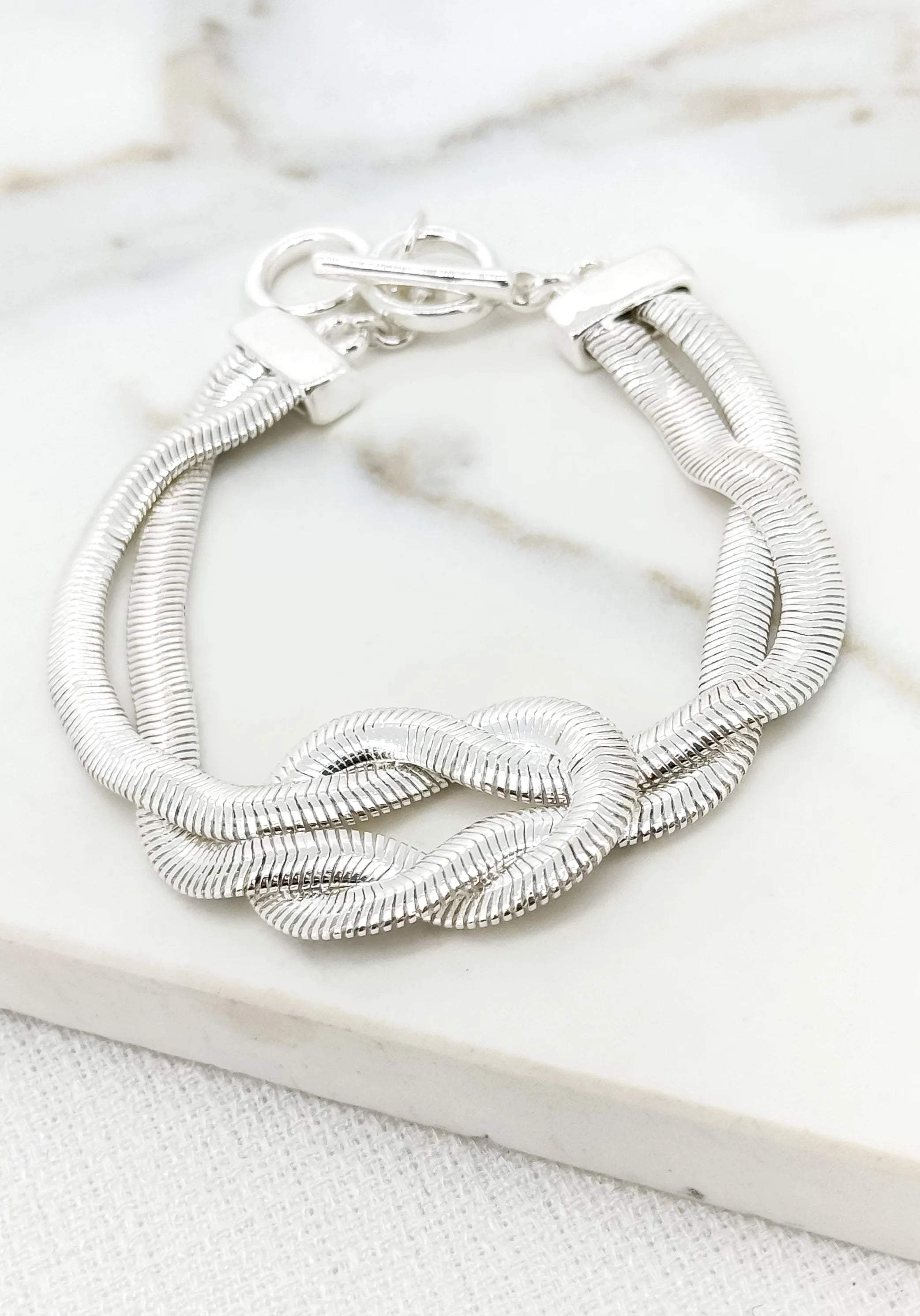 Knot Bracelet - Silver