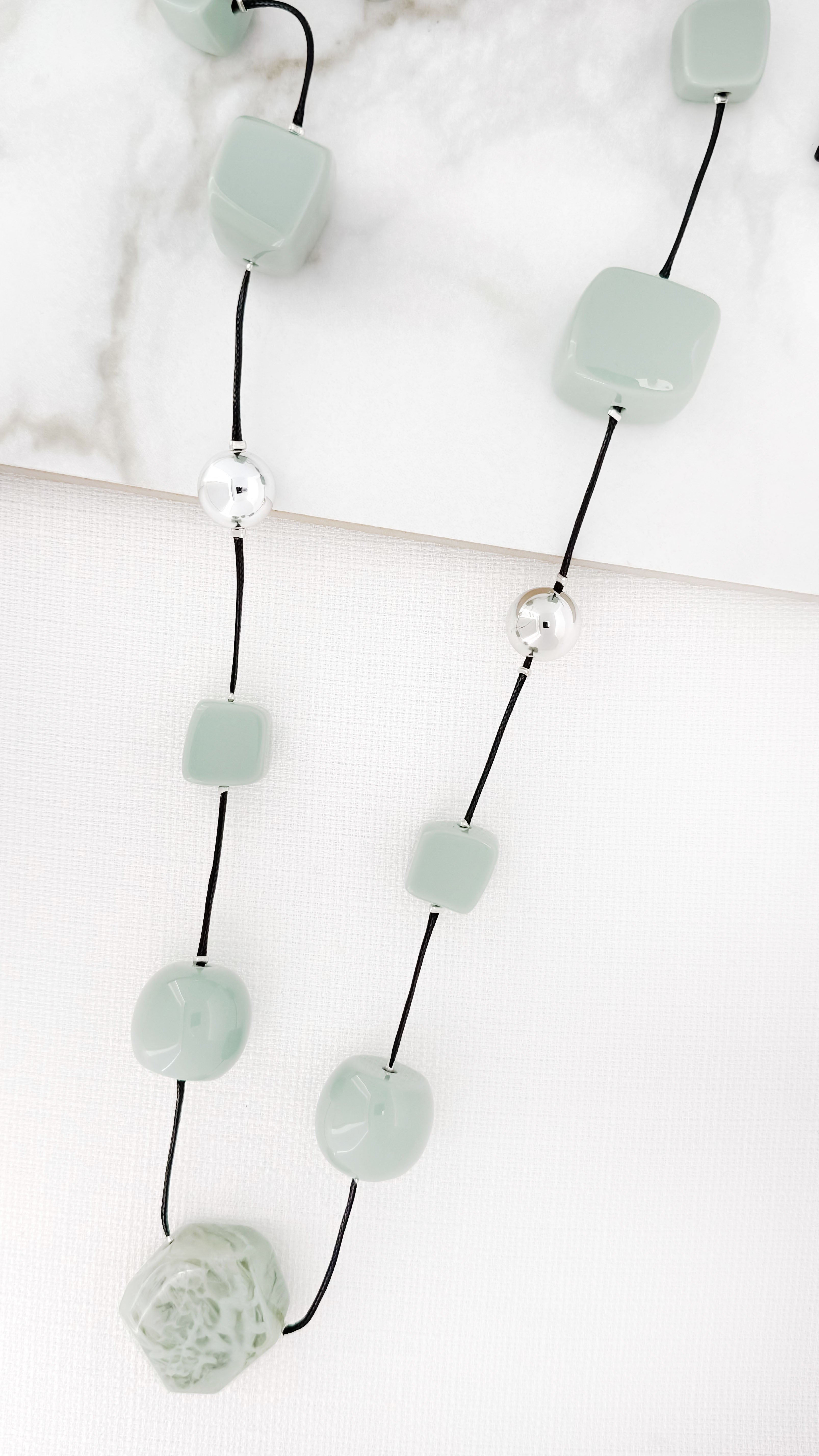 Long Necklace - Turquoise