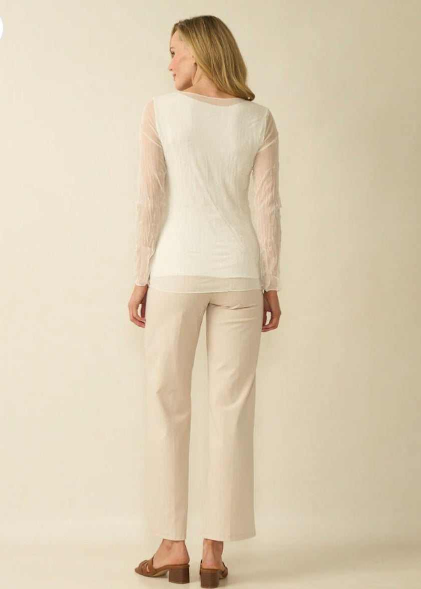 Mesh Top - Off White