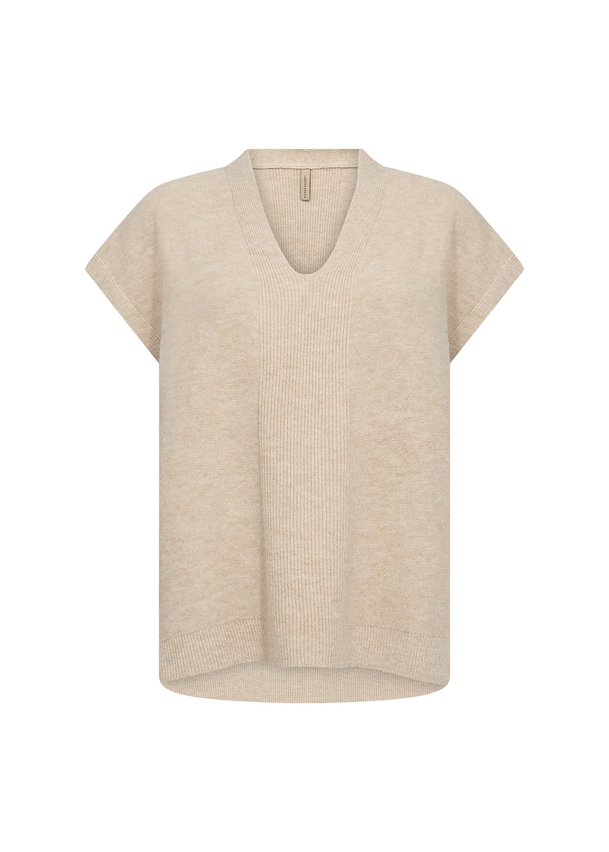 Serine Short Sleeved Pullover - Sand