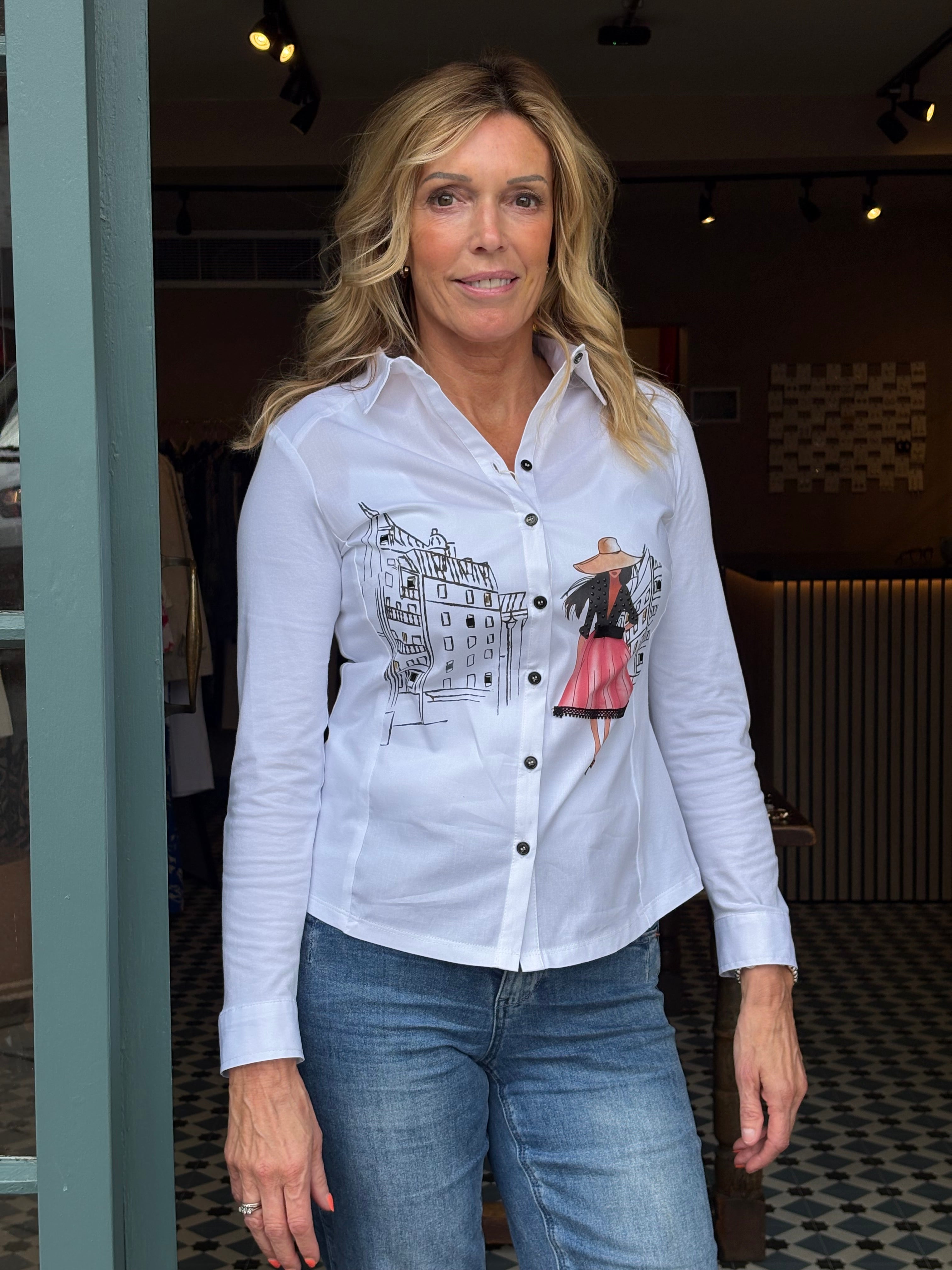 Valeria Shirt - White