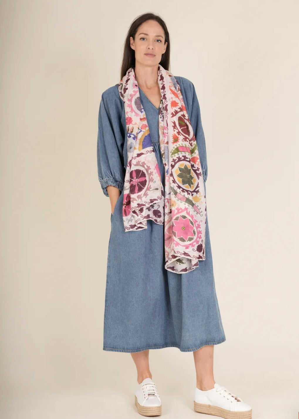 Susani Scarf - Pink