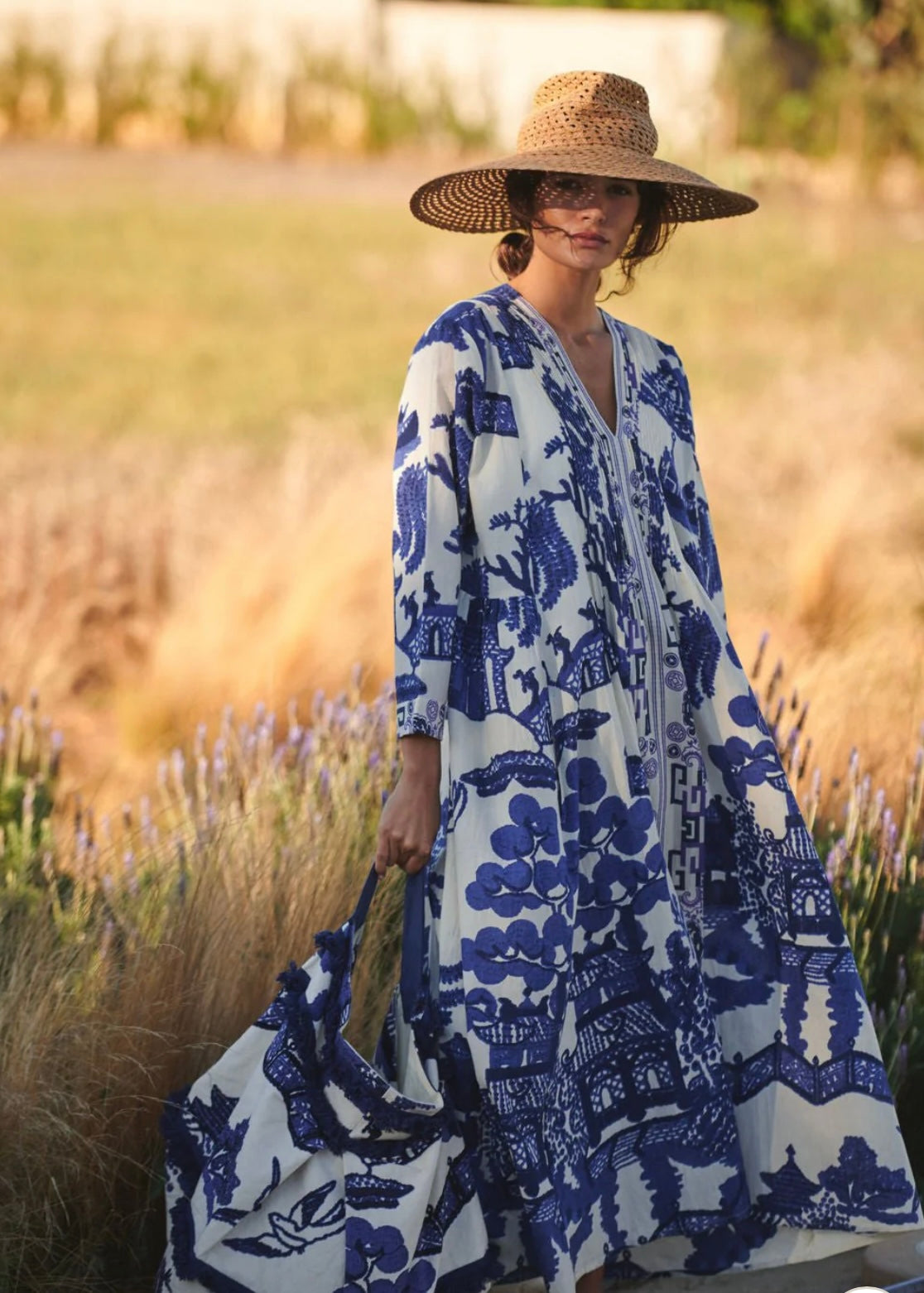 Giant Willow Dress - Blue