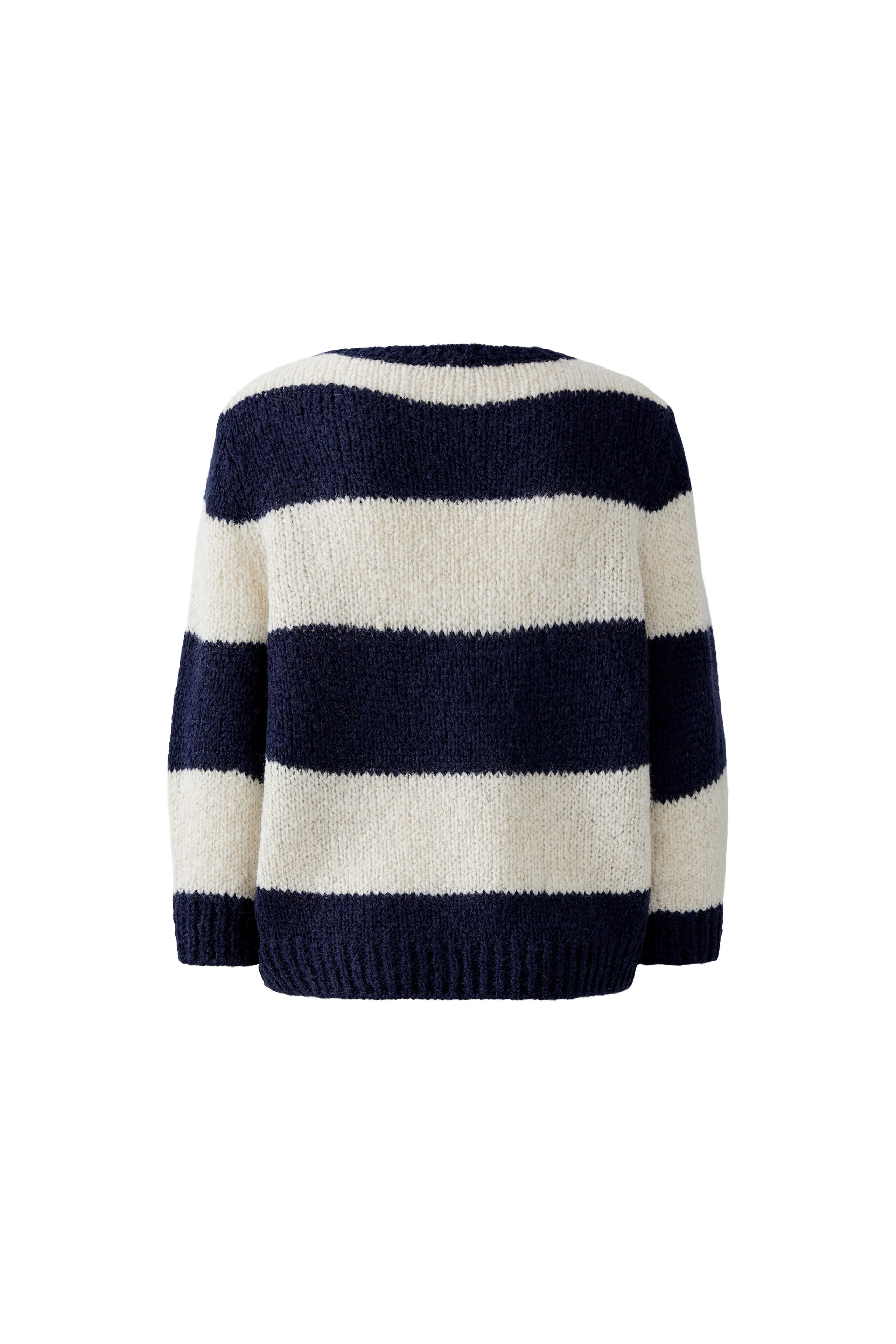 Esmy Stripe Jumper - Navy/Stone