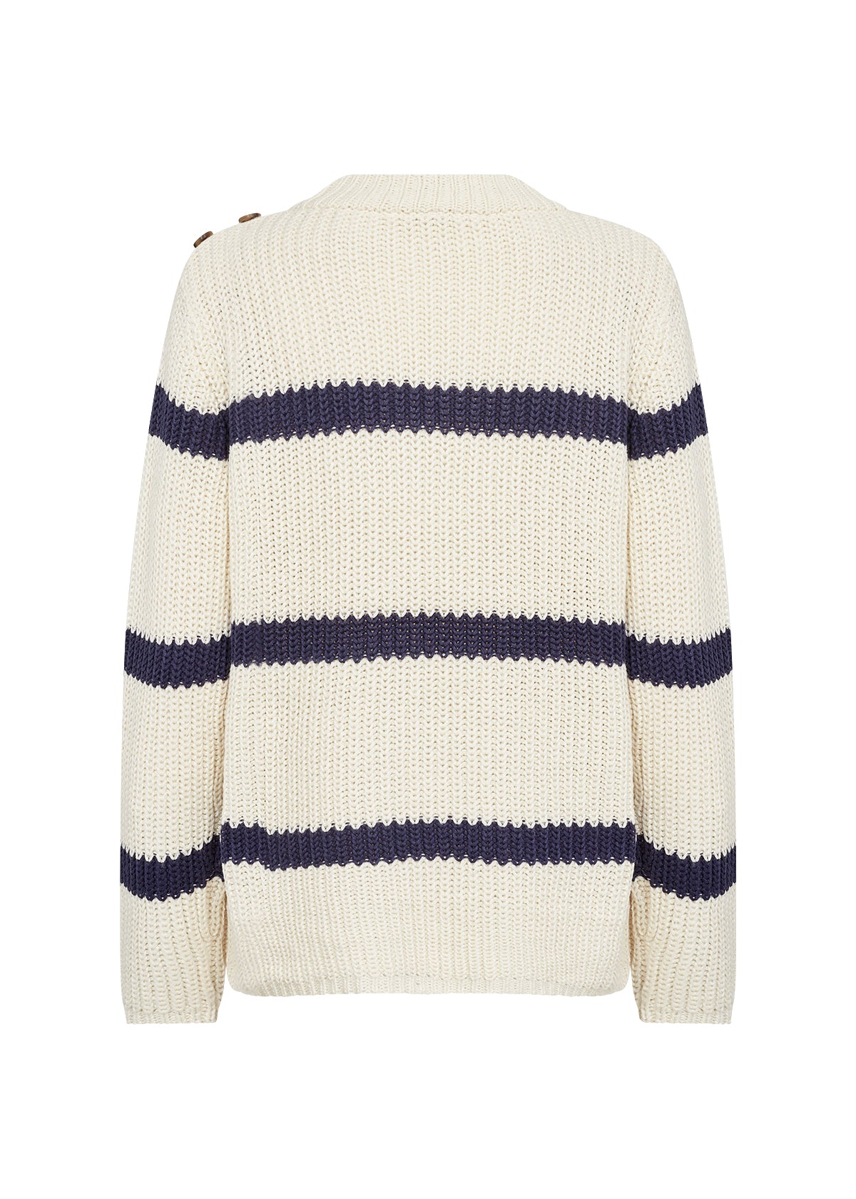 Remone Stripe Jumper - Cream Combi