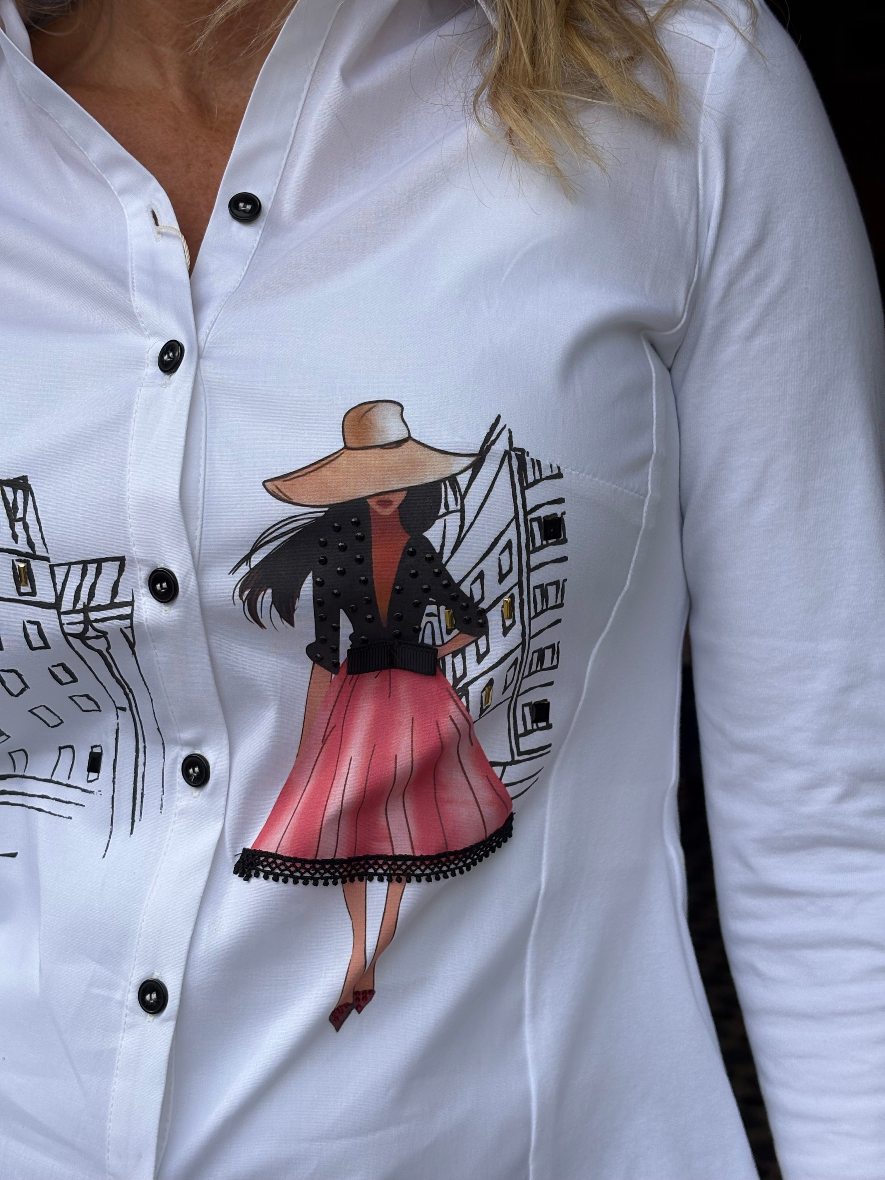 Valeria Shirt - White