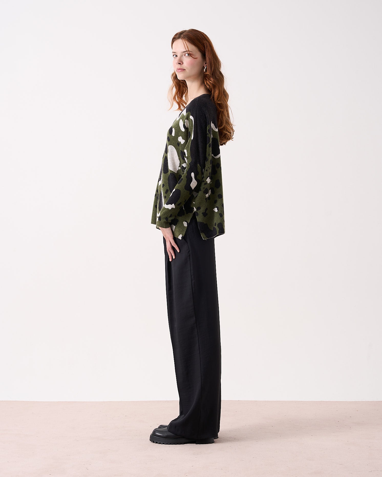 Camille Jumper - Olive Green