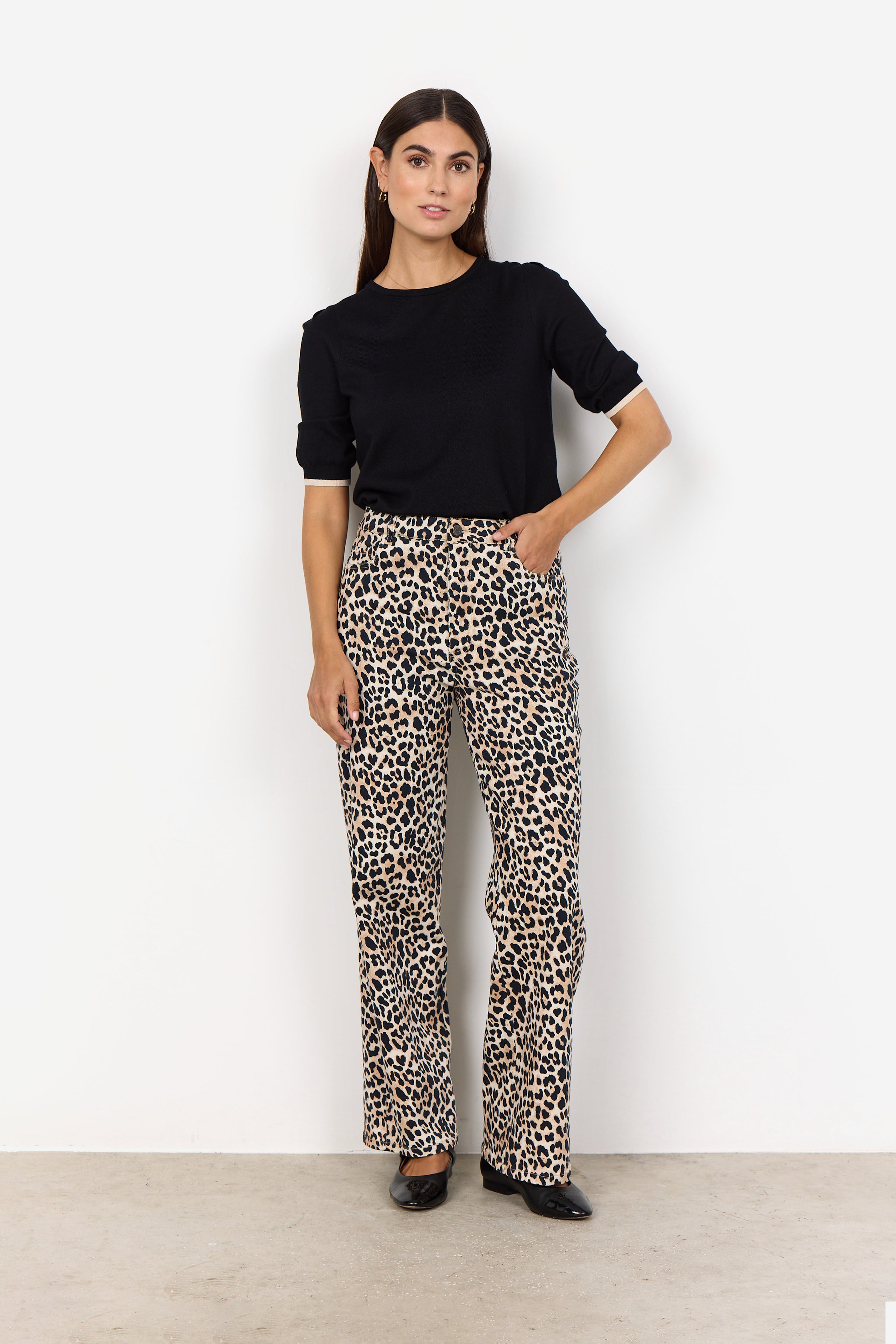 Owena Trouser - Animal Print