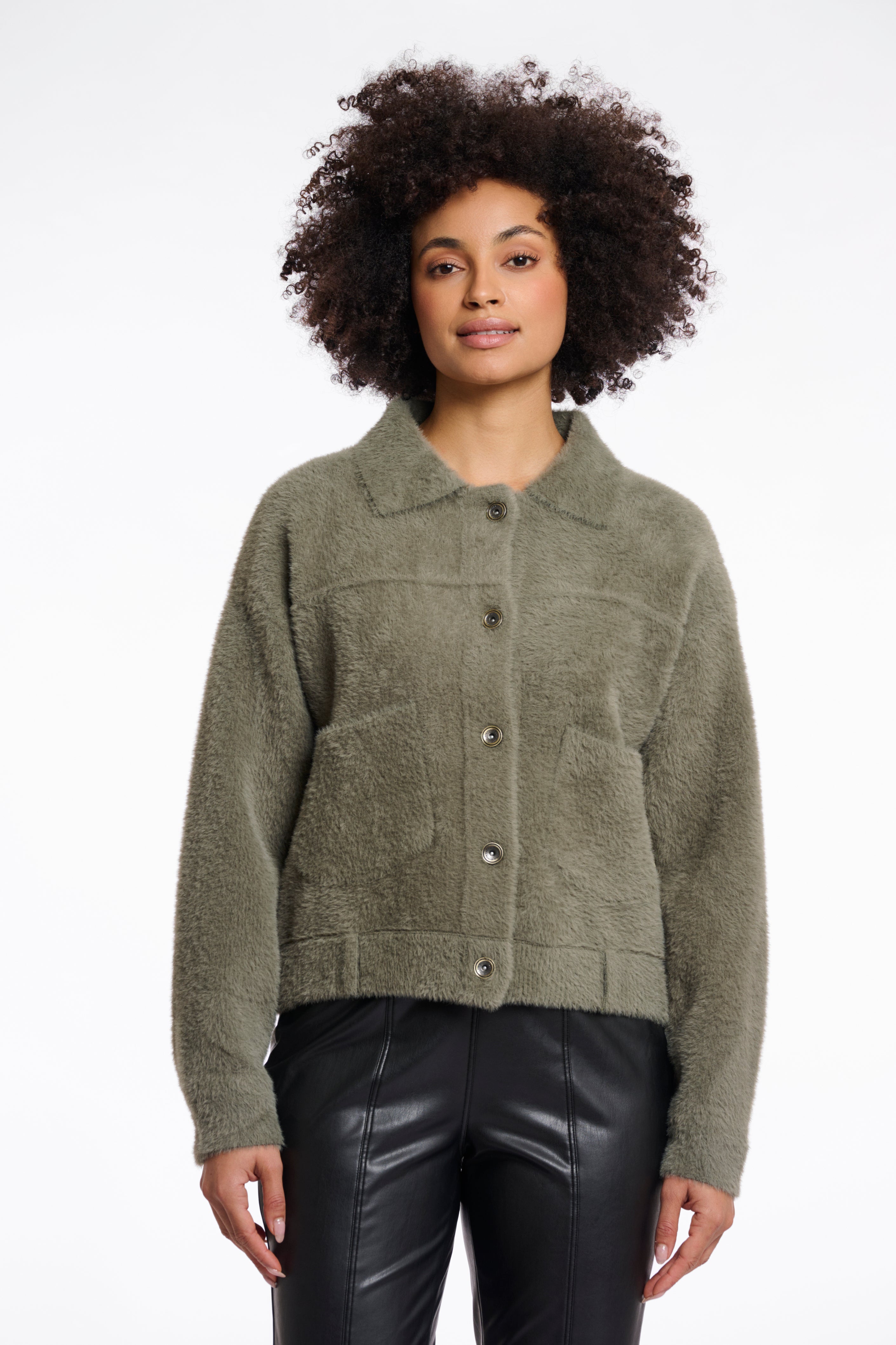 Bubbly Jacket - Khaki