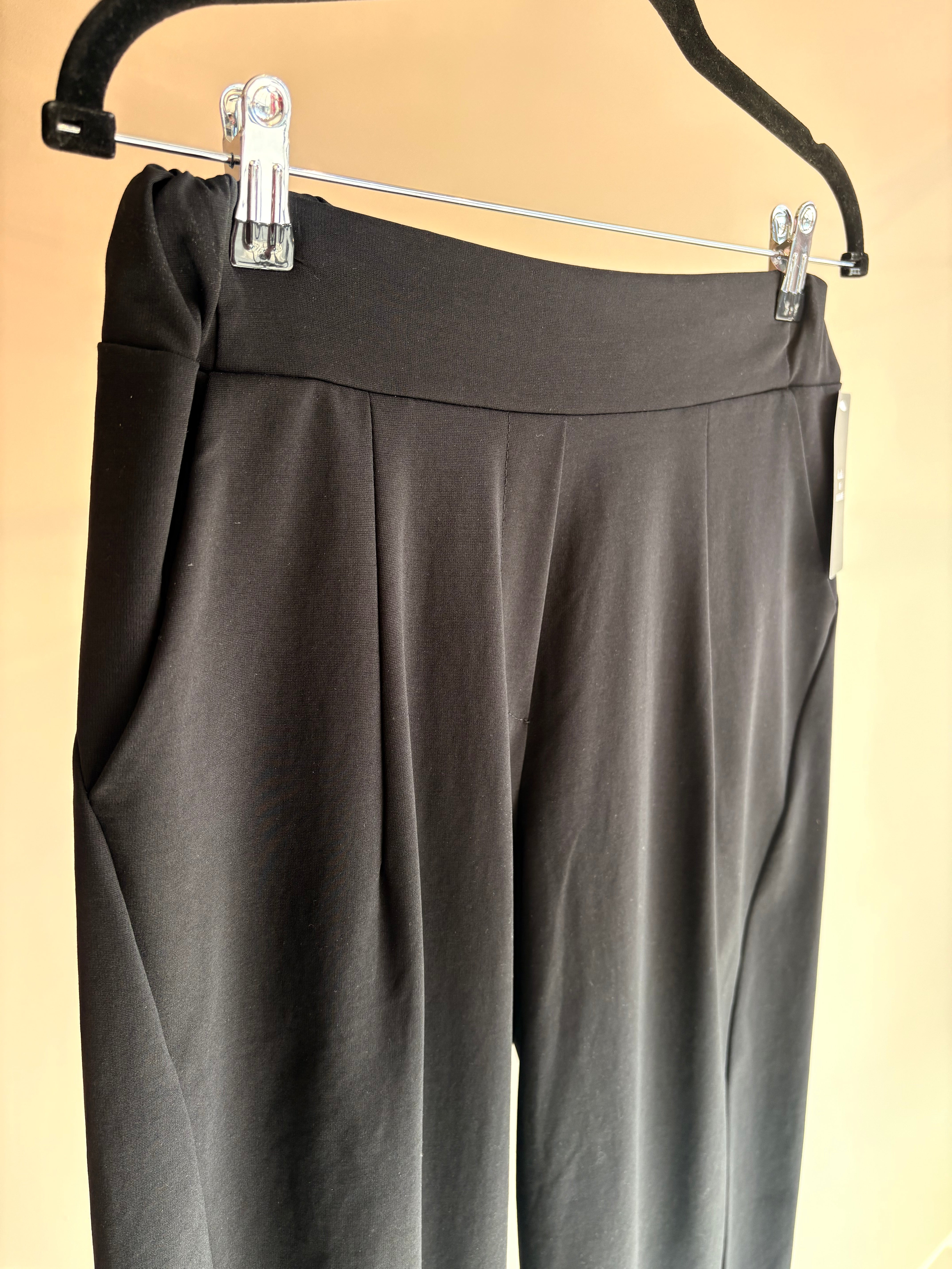 Barrel leg Trouser - Black