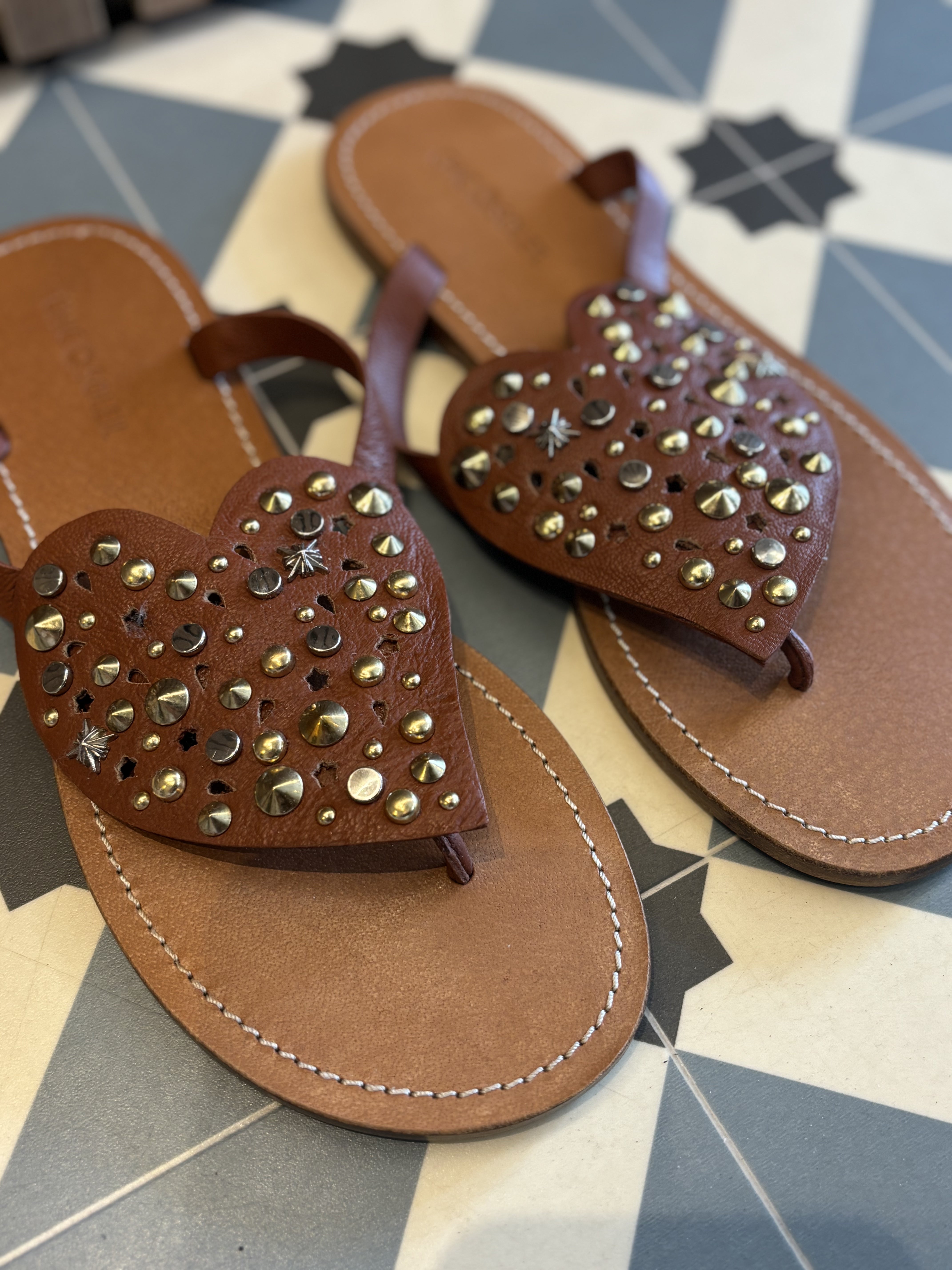 Love Sandals - Cognac