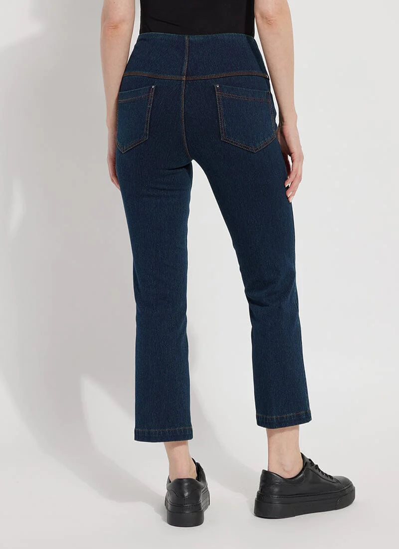 Ankle Grazer Boot Cut Jeans - Indigo