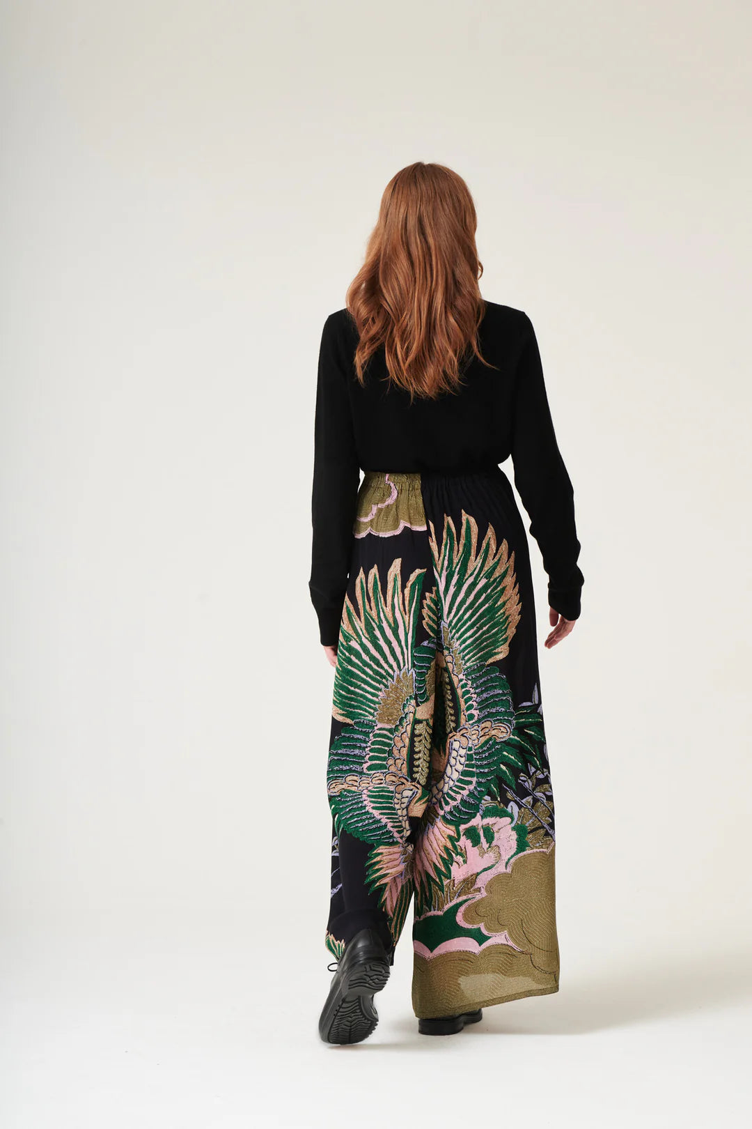 Crane Palazzo Trousers - Multi