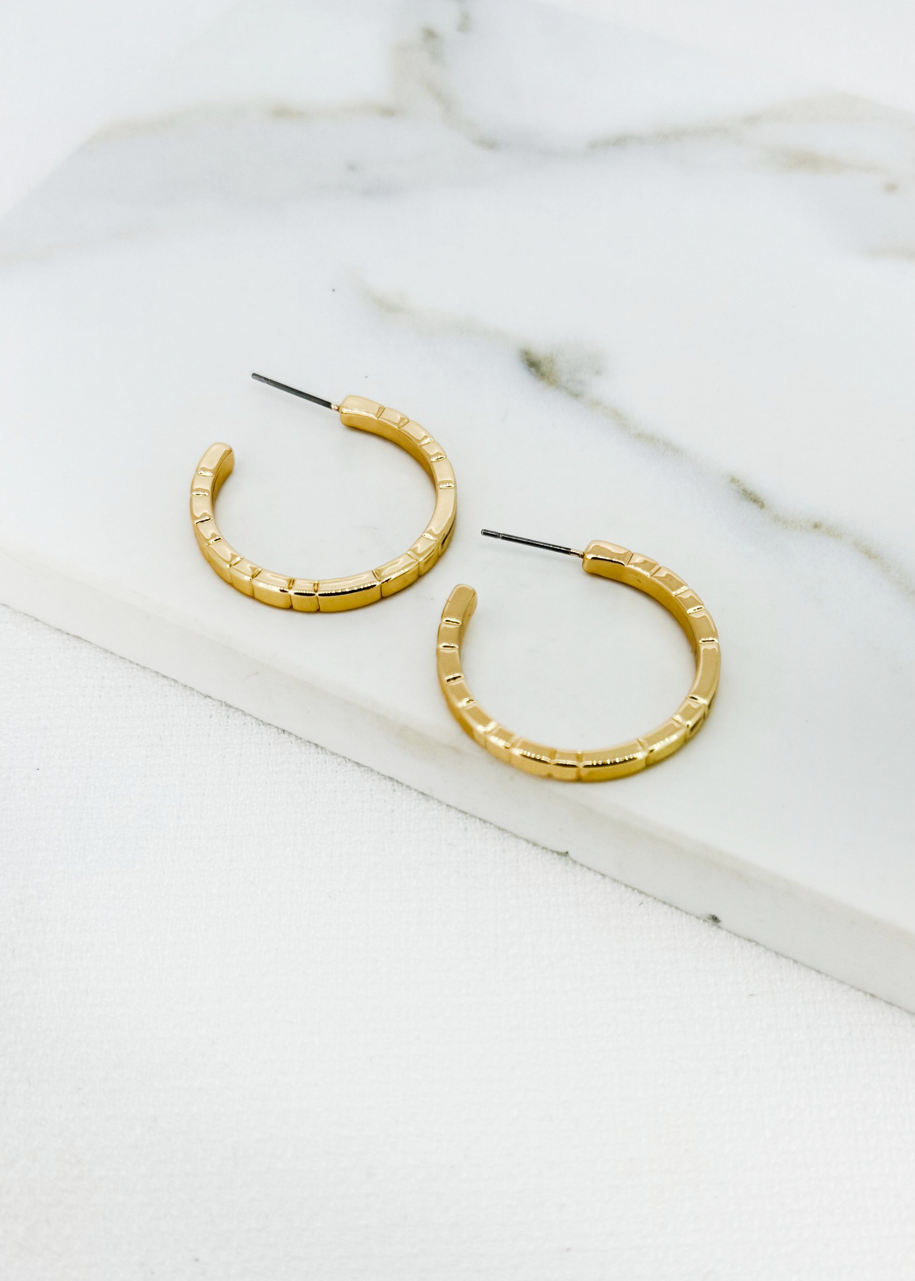 Hoop Earring - Gold