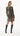 Damask Luxe Dress - Black/Camel by Leo & Ugo