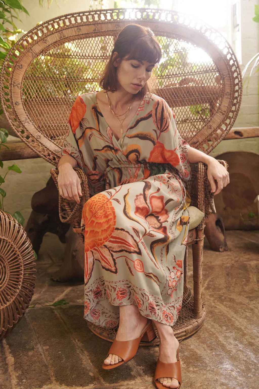 String Dress - Joy Grey