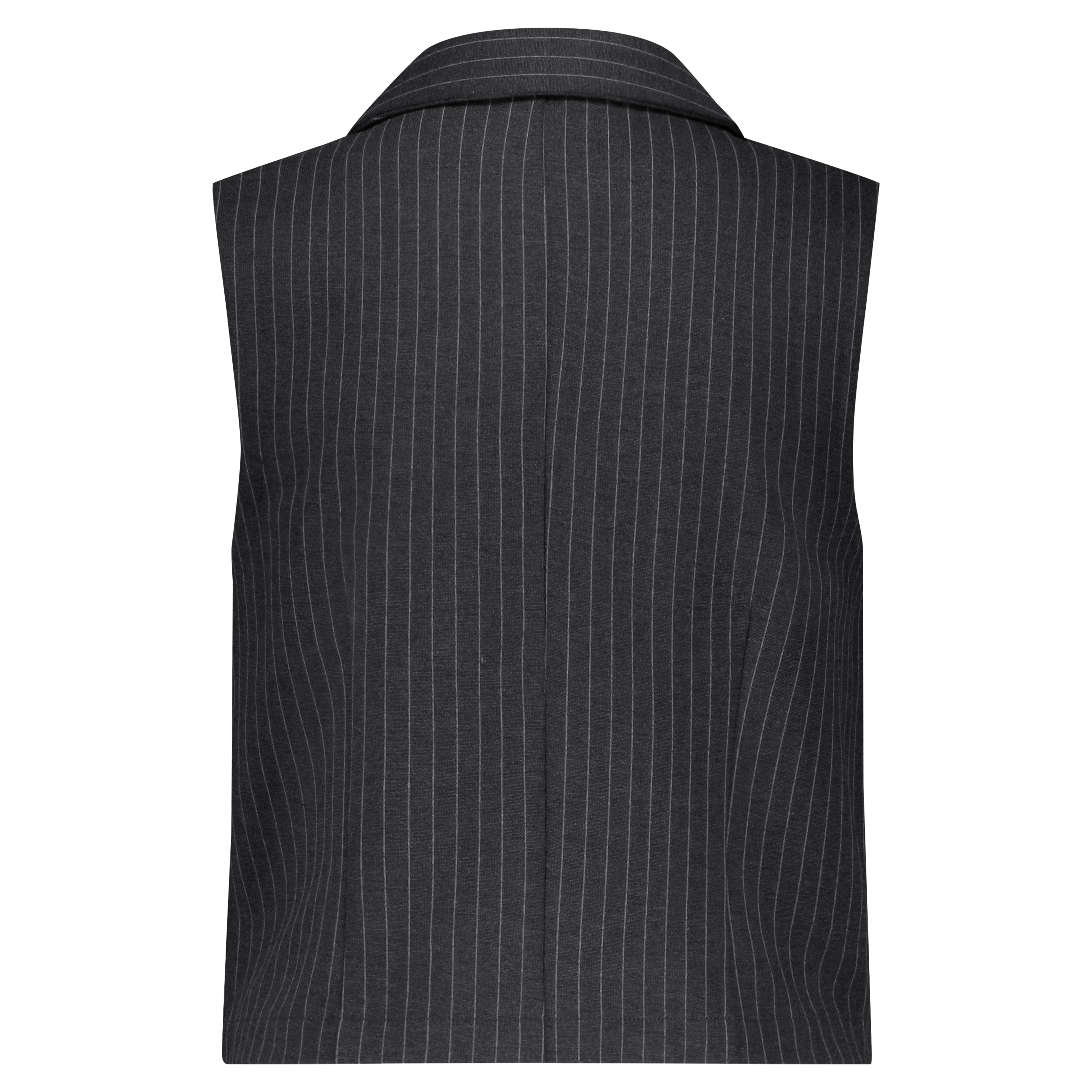 Punta Pinstripe Waistcoat - Grey