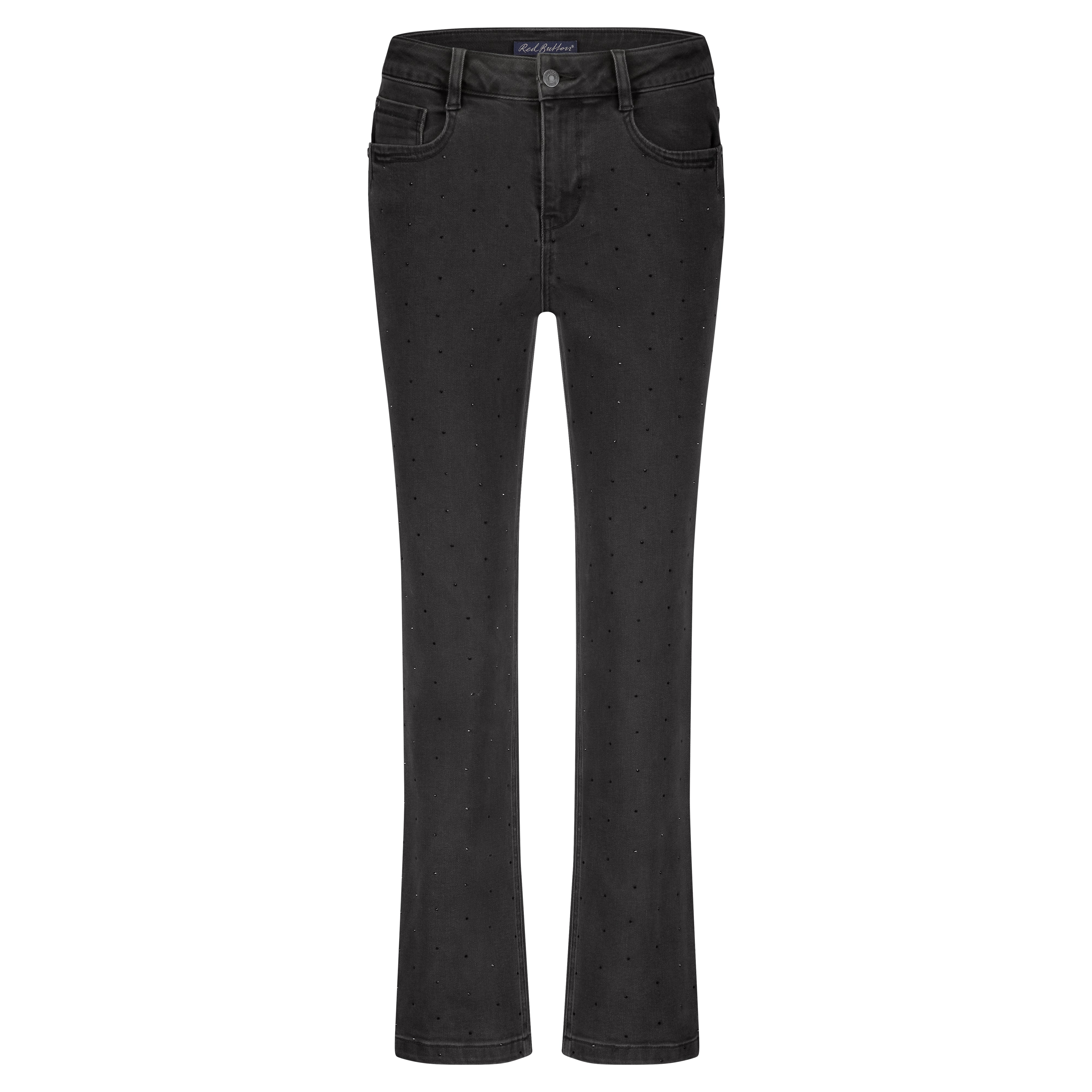 Kim Embellished Jeans - Black