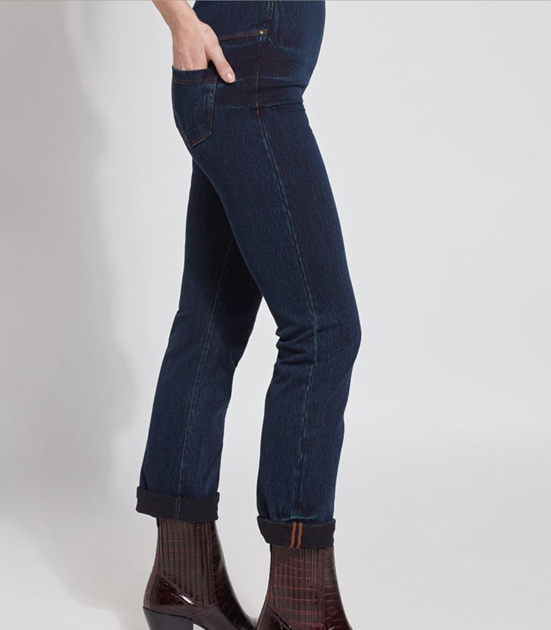 Boyfriend Jeans - Indigo Denim