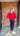 Batwing Jumper - Red