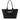 Woven Tote Bag - Black