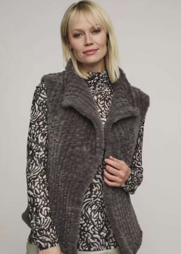 Jenna Gilet - Grey