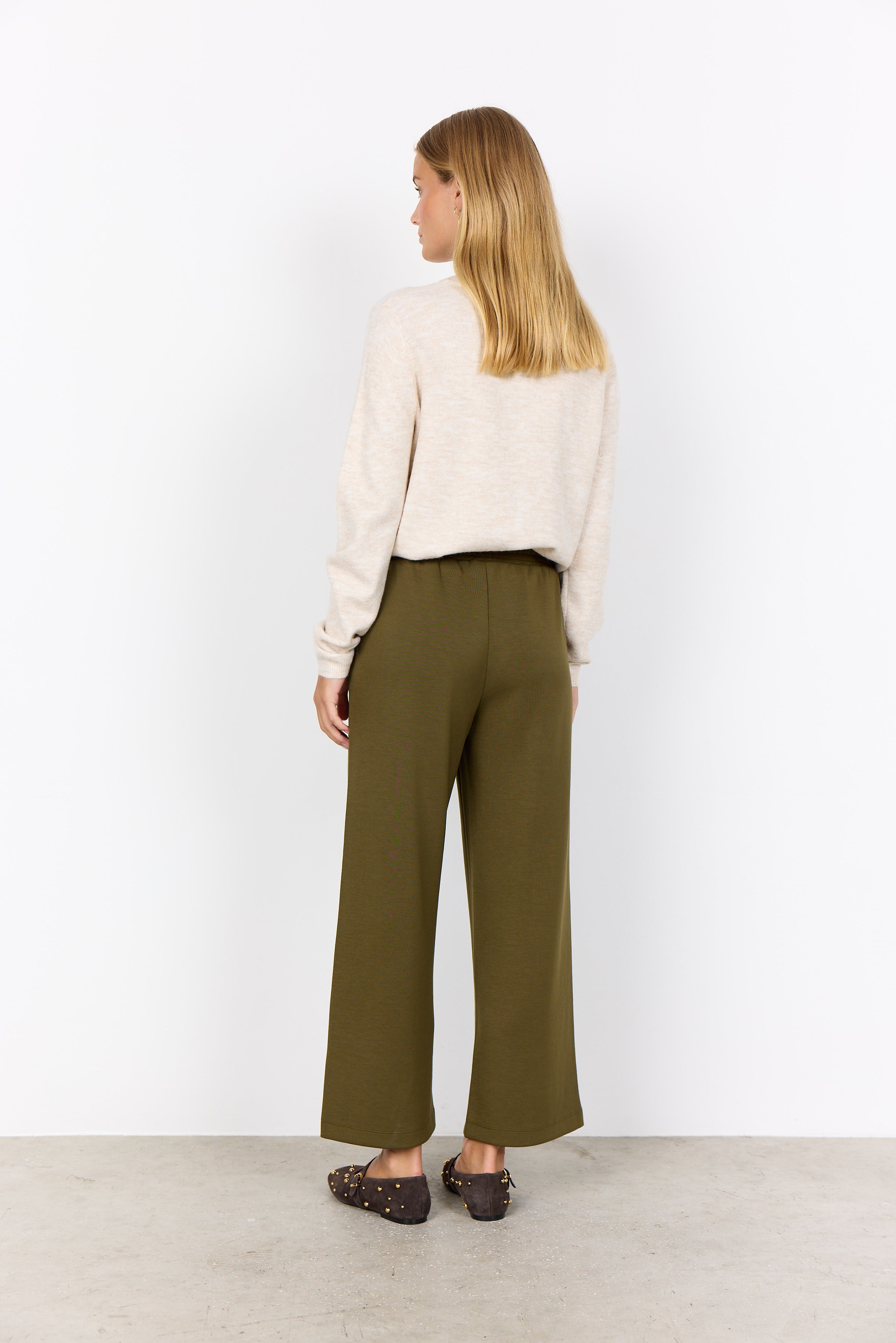 Banu Jogger Trouser - Dark Olive