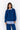 Banu Stripe Shirt Sweater - Royal Blue by Soya Concept