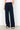 Banu Wide Leg Jersey Trousers - Navy Blue
