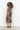 Fiola Linen Blend Midi Dress - Chocolate Mix