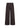 Hebe Ankle Grazer Trousers - Chocolate Plum