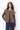 Hira Textured Waistcoat - Chocolate Plum