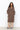 Hira Textured Coat - Chocolate Plum