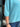 Oversized Soft V-Neck Jumper - Turquoise