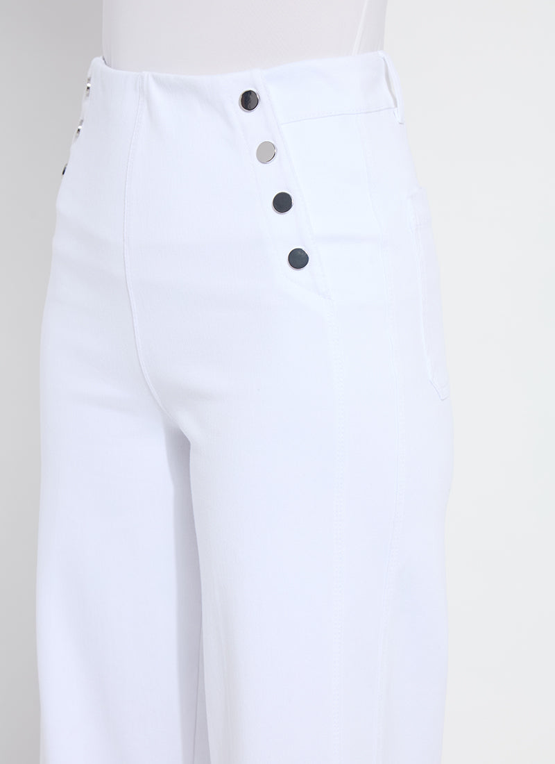 Mallory Wide Leg  - White