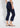 Cropped Bow Jeans - Dark Indigo by LYSSE