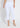 Cropped Bow Jeans - White by LYSSE