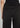 Vegan Suede Wide Leg Ankle Grazer Trousers - Black